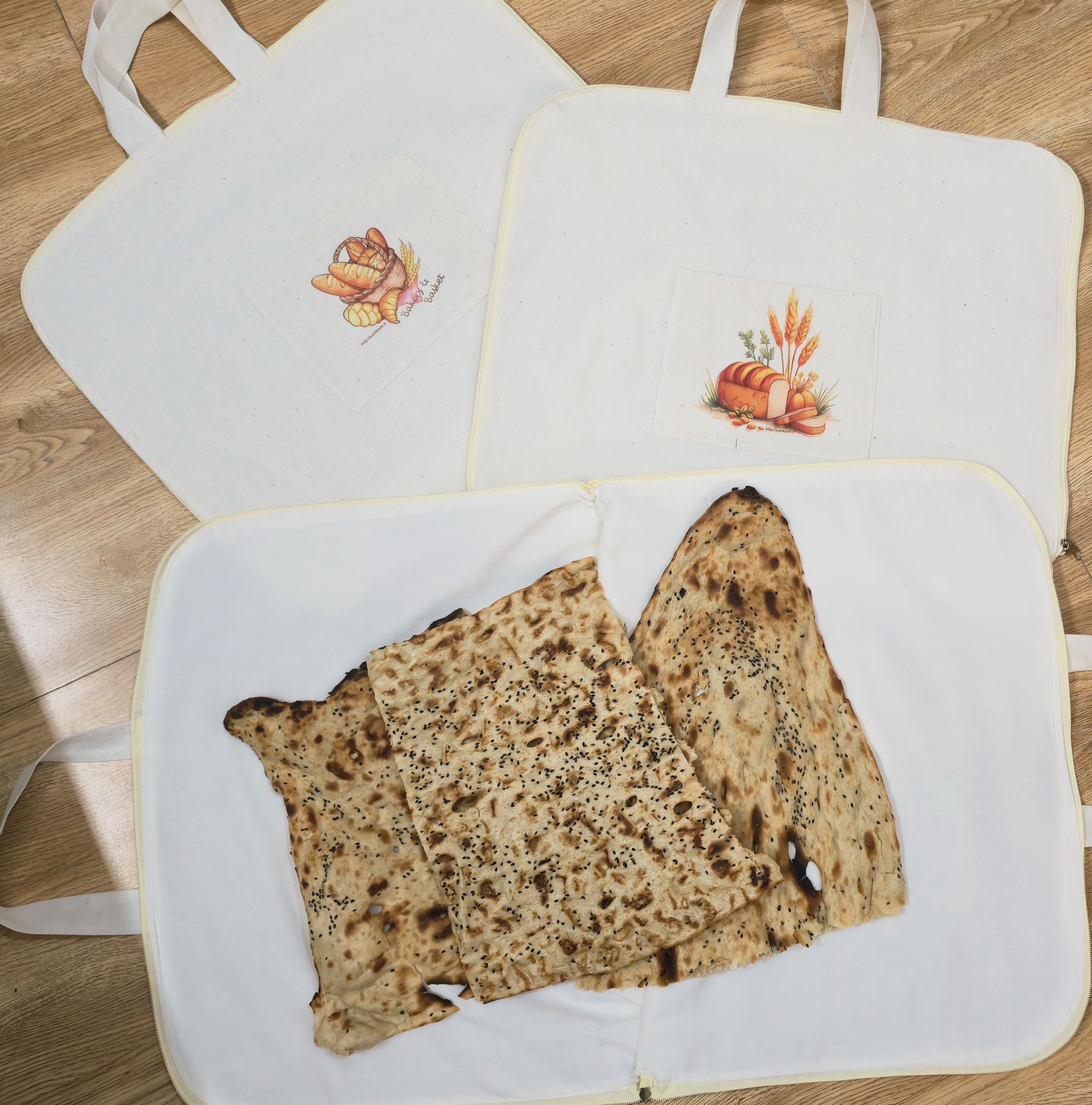 کیف سه لایه نان سفره شو